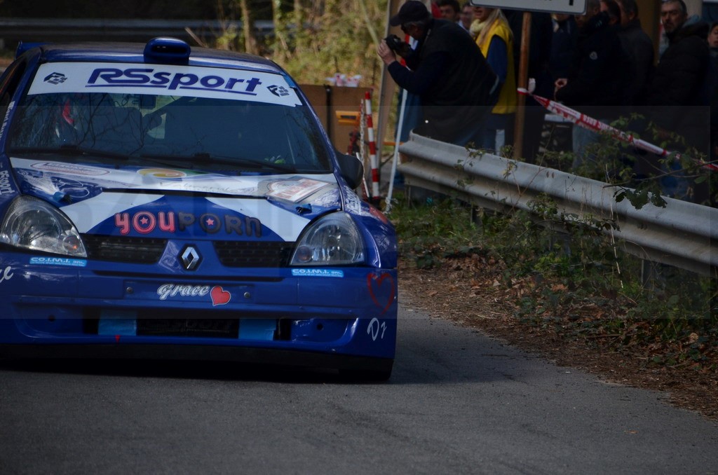 Curiosità al Rally di Sanremo: equipaggio con la sponsorizzazione del noto ...