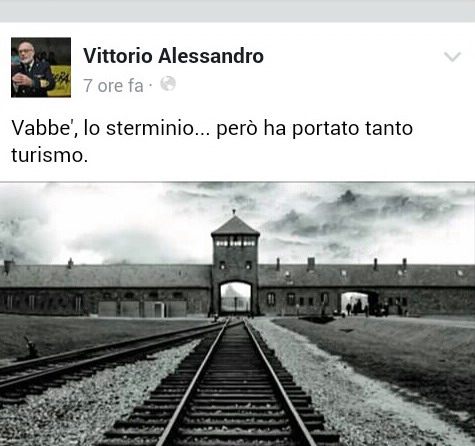 Frase Choc Su Auschwitz Del Presidente Del Parco Delle Cinque Terre Intervento Del Comitato Per Gli Immigrati E Contro Ogni Forma Di Discriminazione Sanremonews It