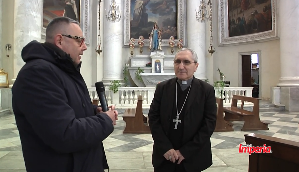 Gli auguri del vescovo Guglielmo per il nuovo anno (video) Sanremonews.it