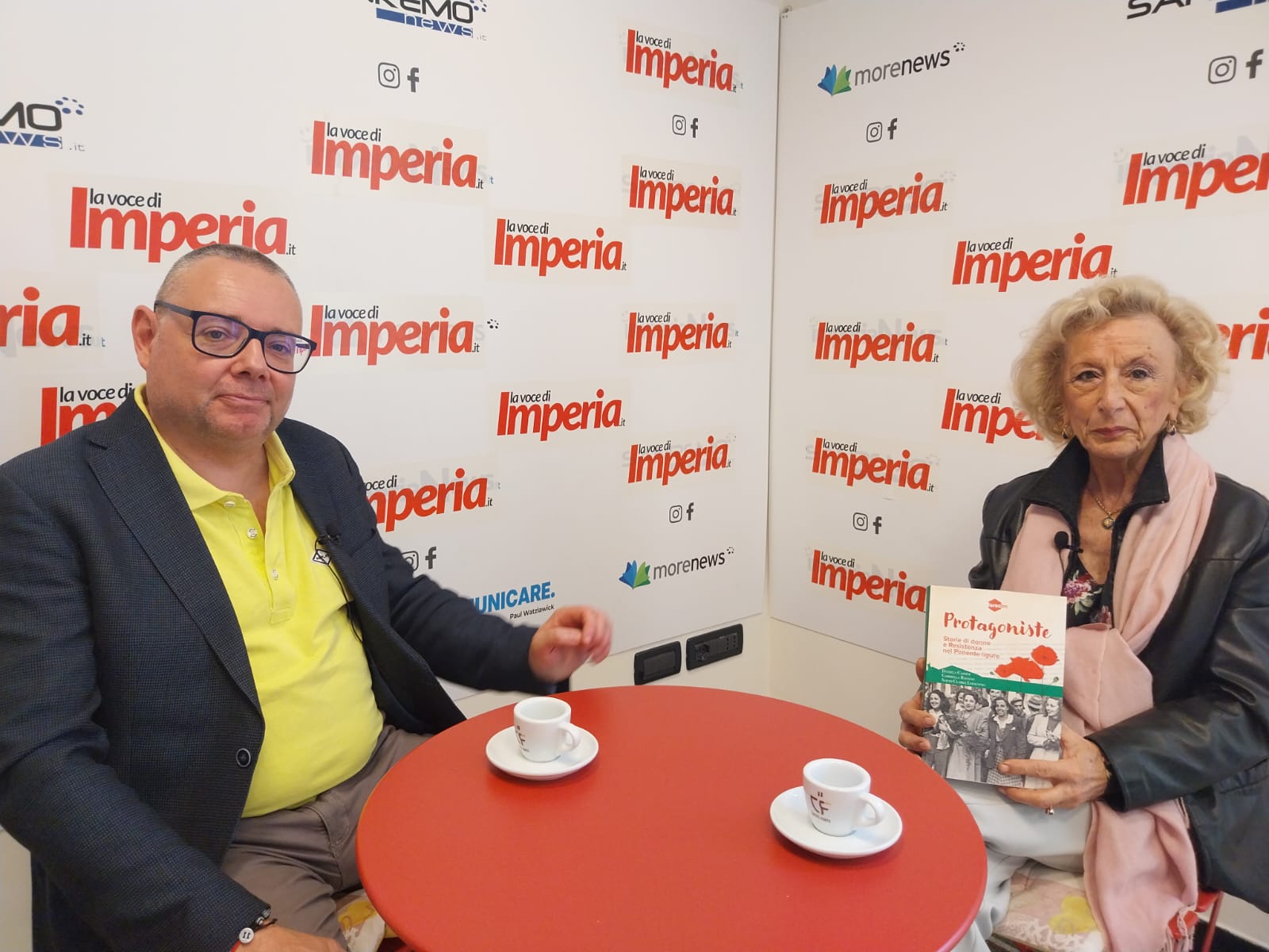 'Protagoniste', Gabriella Badano racconta al 'Caffè Forte' le storie di donne e Resistenza nel Ponente (video)