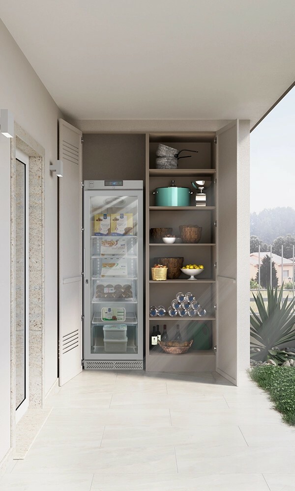 Armadi per esterno: idee semplici per attrezzare terrazze e balconi senza perdere spazio