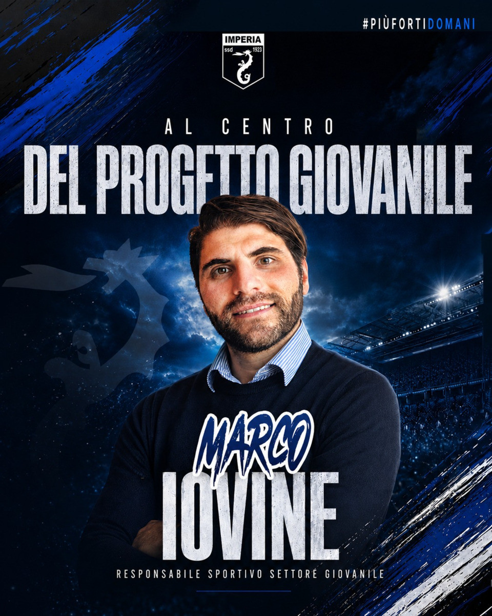 Marco Iovine alla guida del Settore Giovanile per la stagione 2026/27.