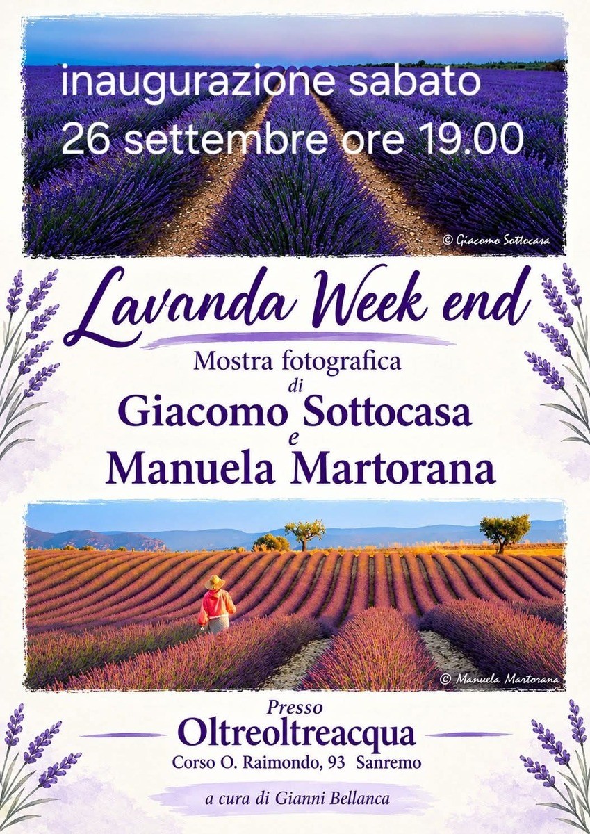 Mostra fotografica "Lavanda Weekend"