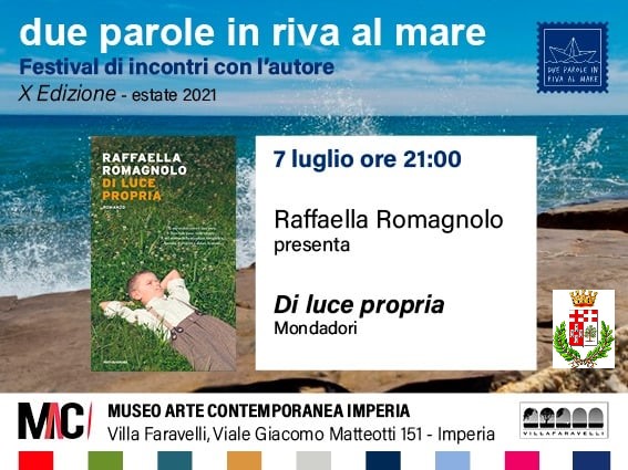 Imperia: giovedì a Villa Faravelli appuntamento con il festival "Due parole in riva al mare" - Sanremonews.it - Vimarsana News