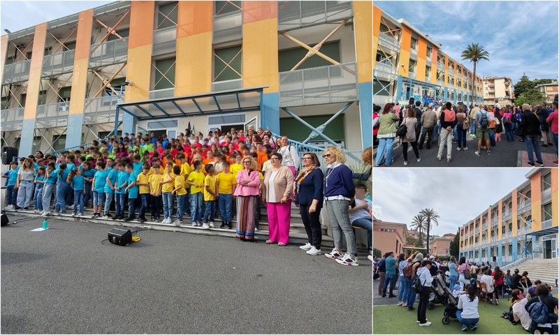 “Il colore delle voci”, canzoni e canti animano il cortile dell’istituto comprensivo Bordighera (Foto e video) – Sanremonews.it “Il colore delle voci”, canzoni e canti animano il cortile dell’istituto comprensivo Bordighera (Foto e video) – Sanremonews.it