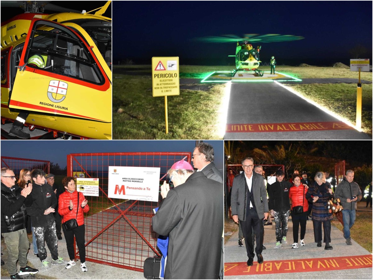 Ora anche Sanremo potrà contare sull’elisoccorso notturno: primo volo a Capo Verde (foto e video) Ora anche Sanremo potrà contare sull’elisoccorso notturno: primo volo a Capo Verde (foto e video)