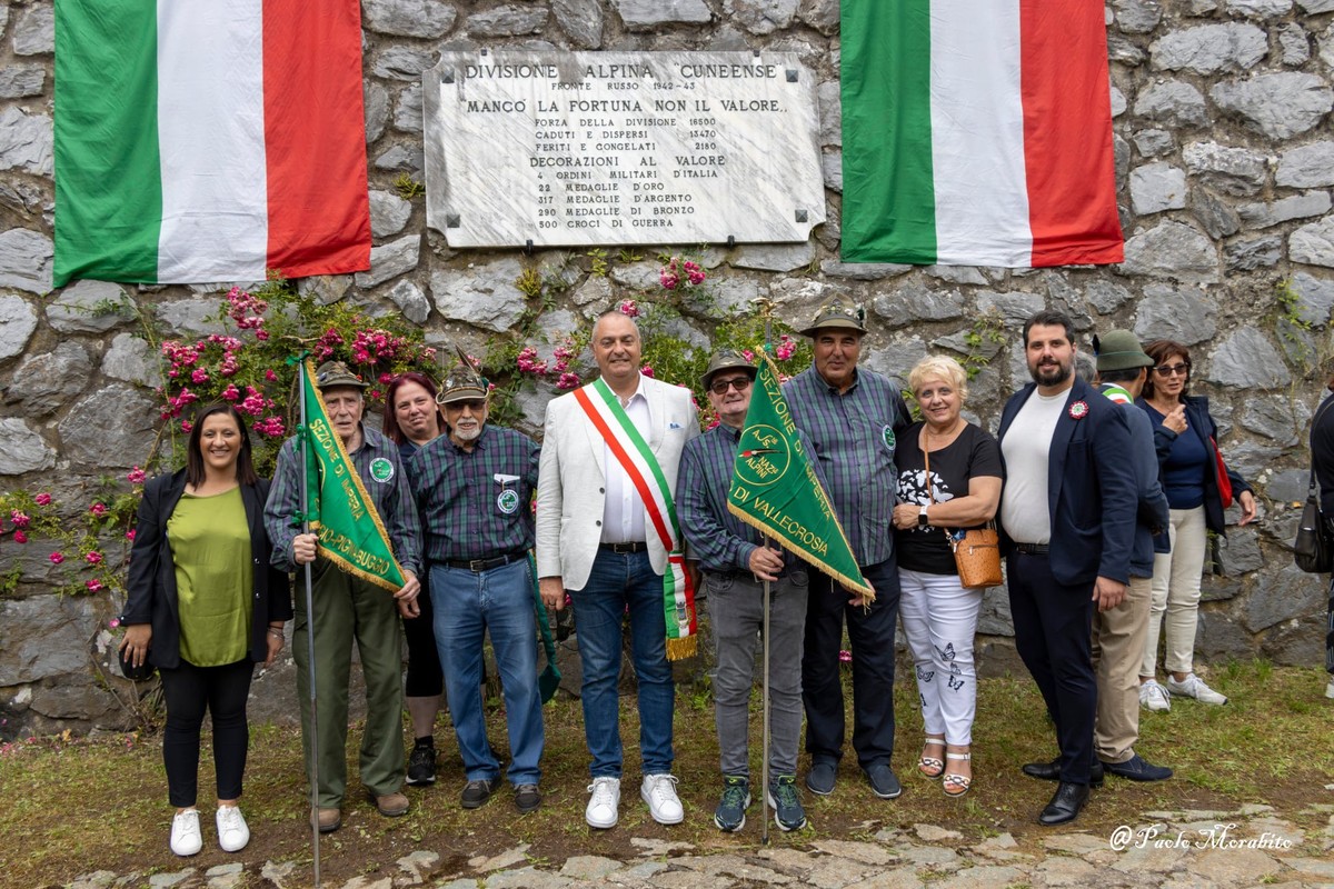 76° Raduno nazionale al sacrario della divisione cuneense, alpini di Vallecrosia a Nava (Foto) – Sanremonews.it