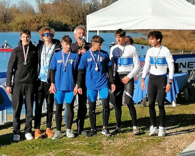 Canottieri Sanremo Campione d’Italia in due senza under 17 Canottieri Sanremo Campione d’Italia in due senza under 17