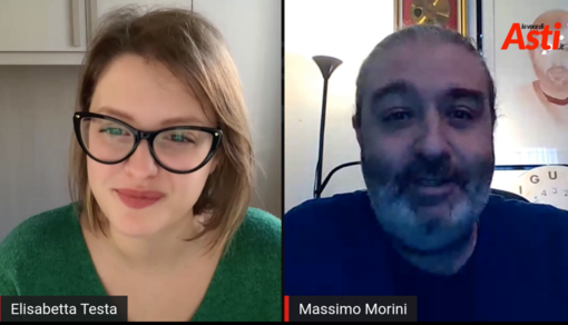 Un momento dell'intervista Un momento dell'intervista