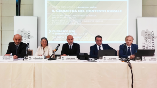 A Marene il convegno "Il Geometra nel contesto rurale: servizi e opportunità offerti da ISMEA per il settore agricolo" (FOTO E VIDEO) A Marene il convegno "Il Geometra nel contesto rurale: servizi e opportunità offerti da ISMEA per il settore agricolo" (FOTO E VIDEO)