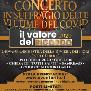 Comitato San Giovanni di Imperia e Lions Club Sanremo Host insieme per onorare le vittime del covid