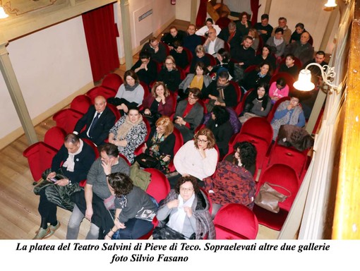 Pieve di Teco: grande successo al Teatro Salvini per lo spettacolo 'Attori si Muore' (foto) Pieve di Teco: grande successo al Teatro Salvini per lo spettacolo 'Attori si Muore' (foto)