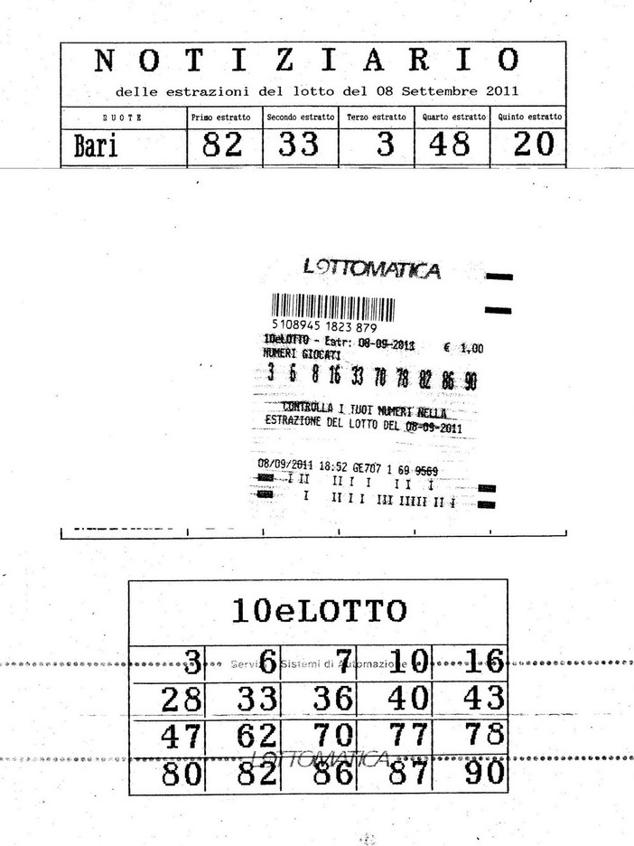 Sanremo: con il resto delle sigarette gioca al 10elotto e vince 30mila euro