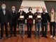 Sanremo: Targhe Custodi del Territorio al Panificio Lia di Camporosso, ad Elisa Littardi dell’azienda Caprette del Parco di Pigna ed all’agricoltore Marco Damele. Sanremo: Targhe Custodi del Territorio al Panificio Lia di Camporosso, ad Elisa Littardi dell’azienda Caprette del Parco di Pigna ed all’agricoltore Marco Damele.