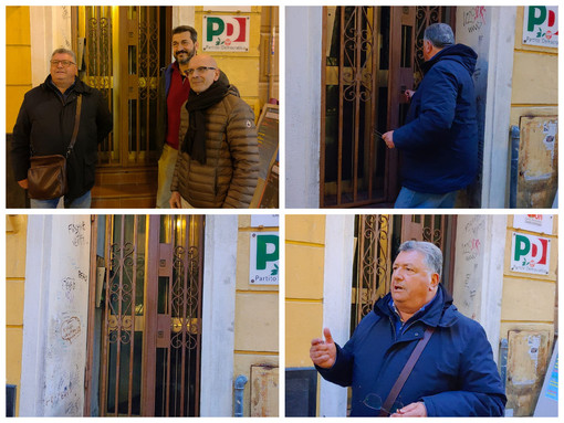 Imperia, candidatura di Laura Amoretti: atto di forza contro i dissidenti Pd, cambiate le serrature della sede del partito (video) Imperia, candidatura di Laura Amoretti: atto di forza contro i dissidenti Pd, cambiate le serrature della sede del partito (video)