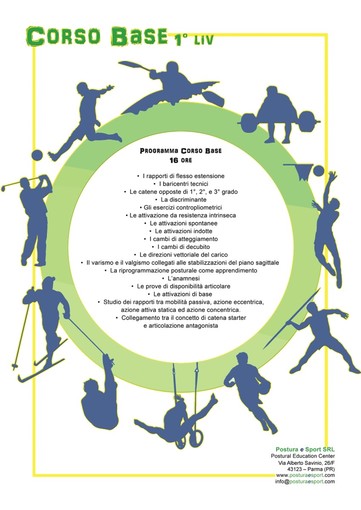 I Corsi di Formazione Postural Education Center arrivano in Liguria I Corsi di Formazione Postural Education Center arrivano in Liguria