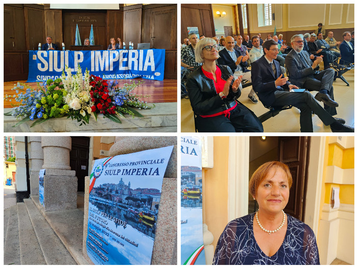 Imperia, il Siulp a congresso alla Lagorio: “Necessario il potenziamento degli organici della polizia” (foto e video)