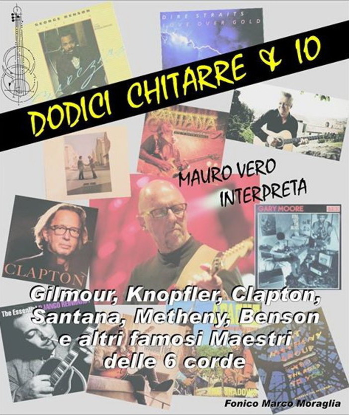Imperia: sabato prossimo, musica dal vivo con Mauro Vero al Teatro dell'Attrito Imperia: sabato prossimo, musica dal vivo con Mauro Vero al Teatro dell'Attrito
