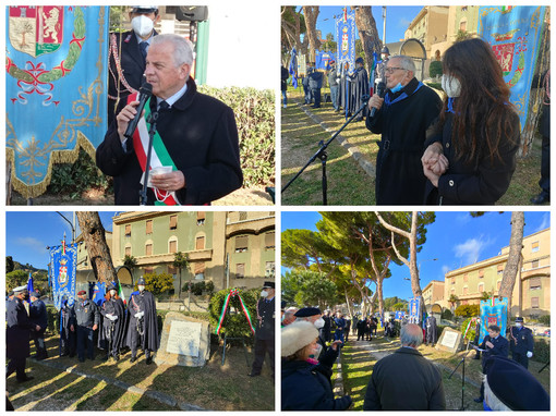 Imperia ricorda i martiri delle foibe, Scajola: “Anche la nostra città ha accolto molti perseguitati in fuga” (foto e video) Imperia ricorda i martiri delle foibe, Scajola: “Anche la nostra città ha accolto molti perseguitati in fuga” (foto e video)