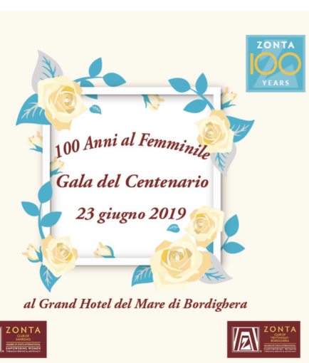 Bordighera: festa per 100 anni di Zonta International, il ricavato della serata alle famiglie del Ponte Morandi