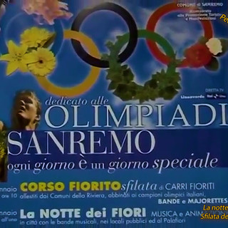 I video di Roberto Pecchinino: riviviamo La notte dei Fiori con sfilata della bande musicali nelle vie della città di Sanremo nel 2008