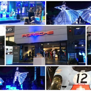 Taggia: tanti amici e clienti per festeggiare il decimo anniversario della concessionaria Porsche di Giulio Ghersi (Foto)