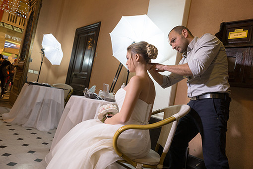 Il wedding day secondo Max Hairdresser di Sanremo