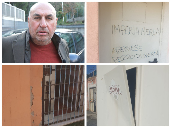 Imperia, scritte ingiuriose al 'Ciccione'. Gramondo: "Ingiustificate, siamo ancora in corsa per la serie D"