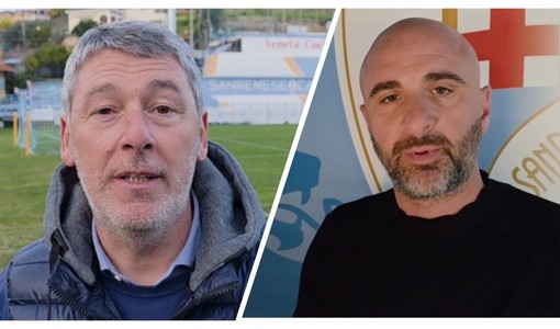 Calcio. Serie D, Sanremese-Biellese 2-1: le parole del presidente Masu e di mister Banchini (Video)