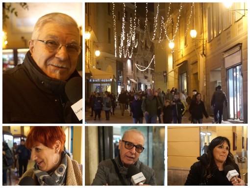 Le feste fanno i conti con la crisi. Gli imperiesi: “Sarà un Natale come tutti gli altri” (video)