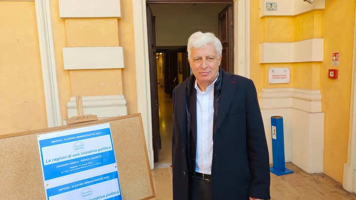 Verso il voto a Imperia, Enrico Lauretti punta ad una “Società aperta” per il dopo Scajola (foto e video) Verso il voto a Imperia, Enrico Lauretti punta ad una “Società aperta” per il dopo Scajola (foto e video)