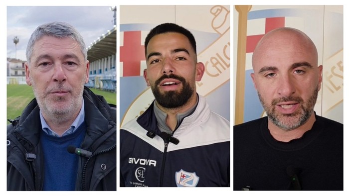 Calcio. Tre punti di importanza capitale per la Sanremese: le parole di Masu, Banchini e Djorkaeff