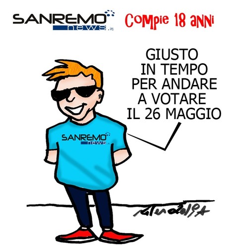 18 anni insieme: buon compleanno Sanremonews.it IL quotidiano della provincia, grazie a tutti i nostri lettori (ed anche un poco a noi!) 18 anni insieme: buon compleanno Sanremonews.it IL quotidiano della provincia, grazie a tutti i nostri lettori (ed anche un poco a noi!)