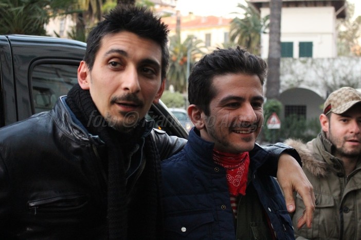 #Sanremo2015: i Soliti Idioti all'Hotel Royal lasciano spazio alle foto con i fan, la fotogallery