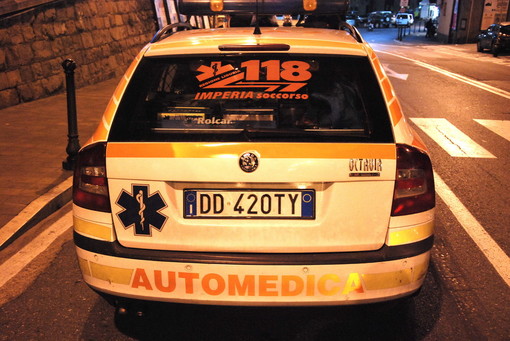 Vallecrosia: 78enne investito sulla strada provinciale, muore poco dopo all'ospedale di Bordighera