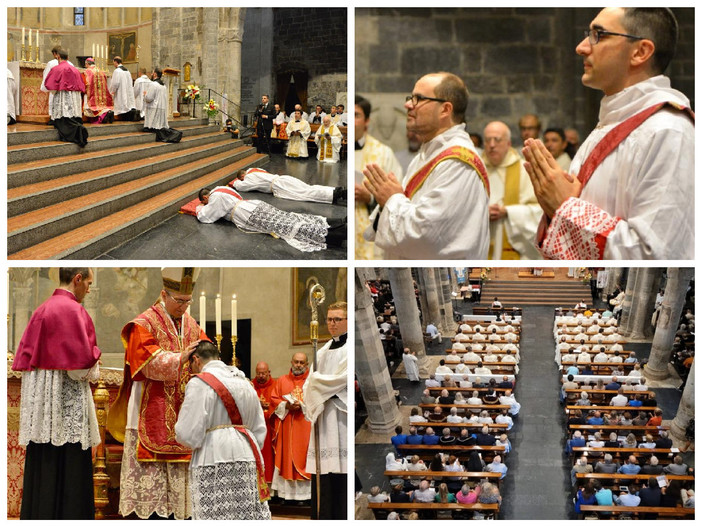 Diano Marina, don Andrea ordinato sacerdote: sarà vice parroco nella Chiesa di Sant'Antonio Abate (foto)