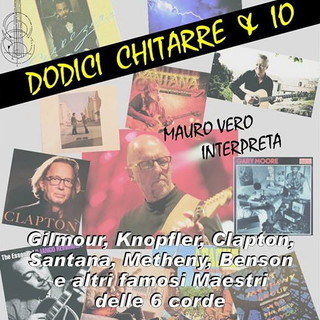 Imperia: sabato prossimo, musica dal vivo con Mauro Vero al Teatro dell'Attrito