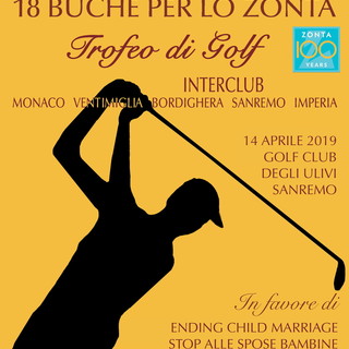 Sanremo: il 14 aprile al Golf Club degli Ulivi la seconda edizione del torneo '18 buche per lo Zonta'