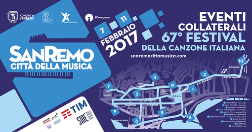 Festival di Sanremo 2017, un ricco calendario di eventi collaterali. Mostre e musica in tutta la città Festival di Sanremo 2017, un ricco calendario di eventi collaterali. Mostre e musica in tutta la città