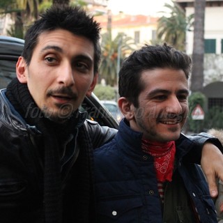 #Sanremo2015: i Soliti Idioti all'Hotel Royal lasciano spazio alle foto con i fan, la fotogallery