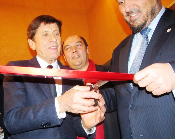 Il taglio del nastro dello spazio Morandi