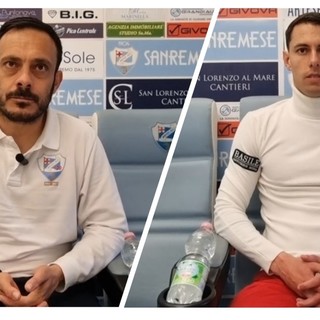 Calcio. Sanremese-Fossano 1-0, le voci di Scalise e Ranelli dagli spogliatoi del "Comunale"