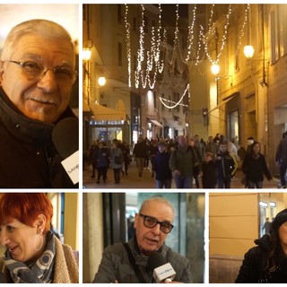 Le feste fanno i conti con la crisi. Gli imperiesi: “Sarà un Natale come tutti gli altri” (video)