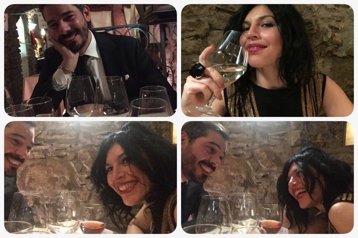 Apricale: Giusy Ferreri passa il capodanno nel "magico borgo" dell'entroterra ligure, assieme al fidanzato e ai biscotti alla lavanda