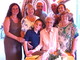 Fernanda Silotti con la famiglia (Foto Ansa)