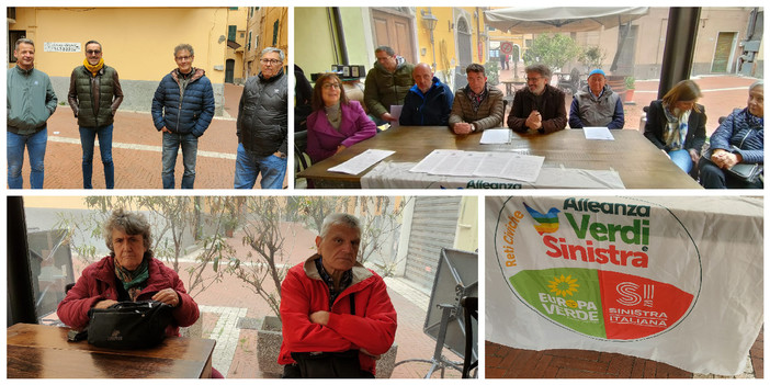 Verdi-Sinistra a sostegno di Bracco a Imperia. Sardi: "Nella città del futuro c'é bisogno di noi"(foto e video) Verdi-Sinistra a sostegno di Bracco a Imperia. Sardi: "Nella città del futuro c'é bisogno di noi"(foto e video)
