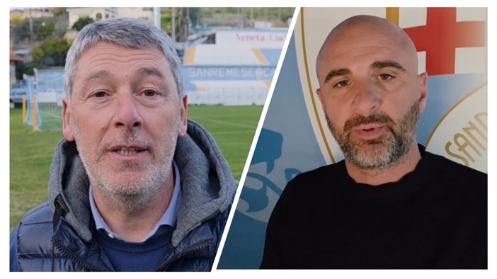 Calcio. Serie D, Sanremese-Biellese 2-1: le parole del presidente Masu e di mister Banchini (Video)