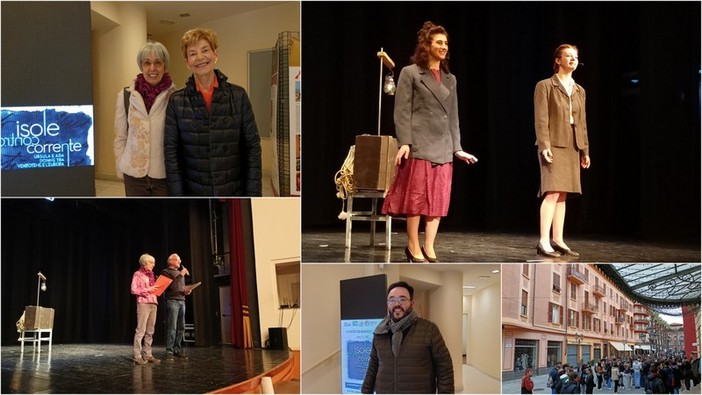 Donne che hanno fatto l'Europa, a Ventimiglia va in scena &quot;Isole controcorrente&quot; (Foto e video)