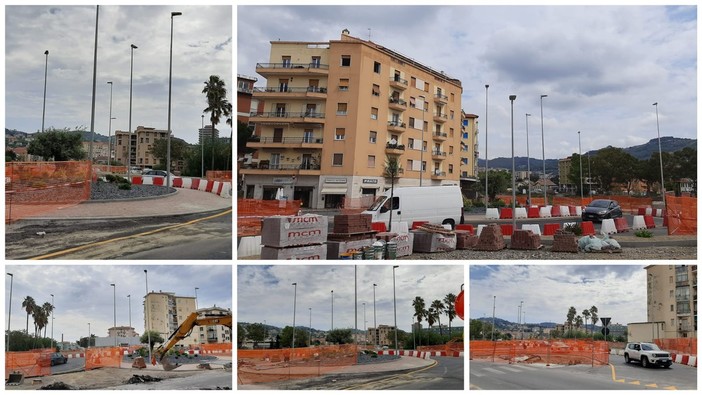 Imperia, alla prova del traffico la nuova rotonda di Borgo San Moro (video) Imperia, alla prova del traffico la nuova rotonda di Borgo San Moro (video)