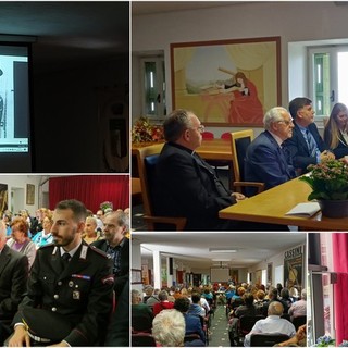 Perinaldo, alla scoperta dei "Messaggi cifrati in casa Calvino" con Aldo Mola e Luca Fucini (Foto e video)